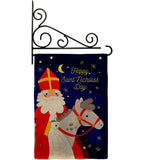 Saint Nicholas Day - Winter Wonderland Winter Vertical Impressions Decorative Flags HG192690 Made In USA