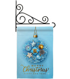 Snowflake Ornament - Winter Wonderland Winter Vertical Impressions Decorative Flags HG192699 Made In USA