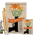 End Gun Violence - Support Inspirational Vertical Impressions Decorative Flags HG130377 Made In USA