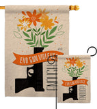 End Gun Violence - Support Inspirational Vertical Impressions Decorative Flags HG130377 Made In USA