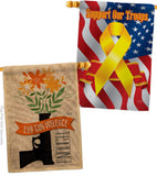 End Gun Violence - Support Inspirational Vertical Impressions Decorative Flags HG130377 Made In USA