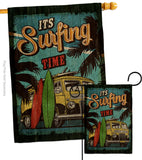 It's Surfing - Beach Coastal Vertical Impressions Decorative Flags HG106093 Made In USA