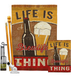 Brewtiful Thing - Beverages Happy Hour & Drinks Vertical Impressions Decorative Flags HG117048 Made In USA