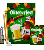 Oktoberfest Beer - Beverages Happy Hour & Drinks Vertical Impressions Decorative Flags HG117082 Made In USA