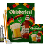 Oktoberfest Beer - Beverages Happy Hour & Drinks Vertical Impressions Decorative Flags HG117082 Made In USA