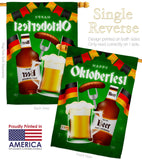 Oktoberfest Beer - Beverages Happy Hour & Drinks Vertical Impressions Decorative Flags HG117082 Made In USA