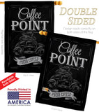 Coffer Point - Beverages Happy Hour & Drinks Vertical Impressions Decorative Flags HG137272 Made In USA