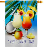 Sweet Cocktail - Beverages Happy Hour & Drinks Vertical Impressions Decorative Flags HG137471 Made In USA