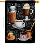 Ultimate Coffees - Beverages Happy Hour & Drinks Vertical Impressions Decorative Flags HG137576 Made In USA