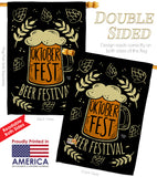 Oktoberfest Beer Festival - Beverages Happy Hour & Drinks Vertical Impressions Decorative Flags HG192133 Made In USA