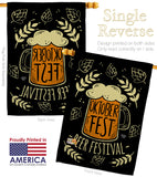 Oktoberfest Beer Festival - Beverages Happy Hour & Drinks Vertical Impressions Decorative Flags HG192133 Made In USA