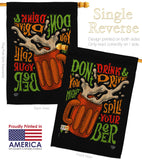 Don't Drink Beer - Beverages Happy Hour & Drinks Vertical Impressions Decorative Flags HG192300 Made In USA