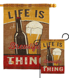 Brewtiful Thing - Beverages Happy Hour & Drinks Vertical Impressions Decorative Flags HG117048 Made In USA