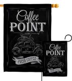 Coffer Point - Beverages Happy Hour & Drinks Vertical Impressions Decorative Flags HG137272 Made In USA