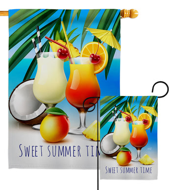 Sweet Cocktail - Beverages Happy Hour & Drinks Vertical Impressions Decorative Flags HG137471 Made In USA