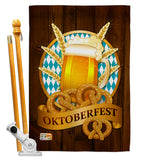 Oktoberfest - Beverages Happy Hour & Drinks Vertical Impressions Decorative Flags HG137024 Made In USA