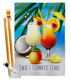 Sweet Cocktail - Beverages Happy Hour & Drinks Vertical Impressions Decorative Flags HG137471 Made In USA