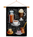 Ultimate Coffees - Beverages Happy Hour & Drinks Vertical Impressions Decorative Flags HG137576 Made In USA