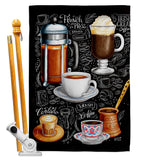 Ultimate Coffees - Beverages Happy Hour & Drinks Vertical Impressions Decorative Flags HG137576 Made In USA