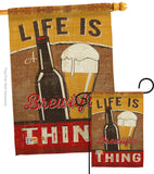 Brewtiful Thing - Beverages Happy Hour & Drinks Vertical Impressions Decorative Flags HG117048 Made In USA