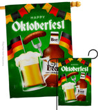 Oktoberfest Beer - Beverages Happy Hour & Drinks Vertical Impressions Decorative Flags HG117082 Made In USA