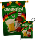 Oktoberfest Beer - Beverages Happy Hour & Drinks Vertical Impressions Decorative Flags HG117082 Made In USA