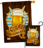 Oktoberfest - Beverages Happy Hour & Drinks Vertical Impressions Decorative Flags HG137024 Made In USA