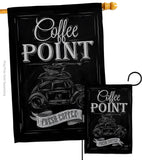 Coffer Point - Beverages Happy Hour & Drinks Vertical Impressions Decorative Flags HG137272 Made In USA