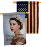 We Will Meet Again ER II - Expression Inspirational Vertical Impressions Decorative Flags HG180332 Made In USA