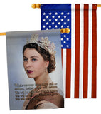 We Will Meet Again ER II - Expression Inspirational Vertical Impressions Decorative Flags HG180332 Made In USA