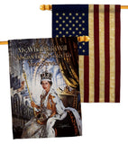 ER II Devoled Your Service - Expression Inspirational Vertical Impressions Decorative Flags HG180333 Made In USA