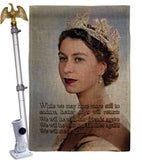 We Will Meet Again ER II - Expression Inspirational Vertical Impressions Decorative Flags HG180332 Made In USA