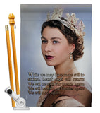 We Will Meet Again ER II - Expression Inspirational Vertical Impressions Decorative Flags HG180332 Made In USA