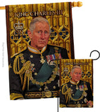 UK King Charles III - Expression Inspirational Vertical Impressions Decorative Flags HG180338 Made In USA