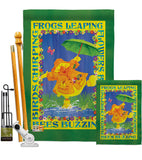 Spring Duckling - Birds Garden Friends Vertical Impressions Decorative Flags HG105058 Made In USA