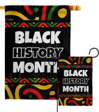 Hornoring Black History - Support Inspirational Vertical Impressions Decorative Flags HG130312 Made In USA