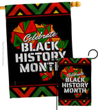 Let Celebrate BHM - Support Inspirational Vertical Impressions Decorative Flags HG120036 Made In USA