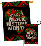 Let Celebrate BHM - Support Inspirational Vertical Impressions Decorative Flags HG120036 Made In USA