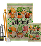 Cactus Gnome - Bugs & Frogs Garden Friends Vertical Impressions Decorative Flags HG104153 Made In USA