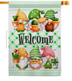 Cactus Gnome - Bugs & Frogs Garden Friends Vertical Impressions Decorative Flags HG104153 Made In USA