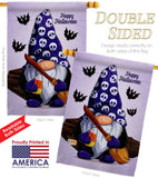 Spooky Gnome - Bugs & Frogs Garden Friends Vertical Impressions Decorative Flags HG104164 Made In USA