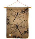 Dragonfly - Bugs & Frogs Garden Friends Vertical Impressions Decorative Flags HG104001 Made In USA