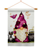 Poison Gnome - Bugs & Frogs Garden Friends Vertical Impressions Decorative Flags HG104144 Made In USA