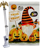 Boo Gnome - Bugs & Frogs Garden Friends Vertical Impressions Decorative Flags HG104145 Made In USA