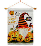 Boo Gnome - Bugs & Frogs Garden Friends Vertical Impressions Decorative Flags HG104145 Made In USA