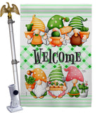 Cactus Gnome - Bugs & Frogs Garden Friends Vertical Impressions Decorative Flags HG104153 Made In USA