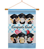 Grad Gnome - Bugs & Frogs Garden Friends Vertical Impressions Decorative Flags HG104158 Made In USA