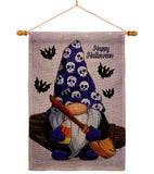 Spooky Gnome - Bugs & Frogs Garden Friends Vertical Impressions Decorative Flags HG104164 Made In USA