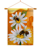 Sweet Honey - Bugs & Frogs Garden Friends Vertical Impressions Decorative Flags HG192280 Made In USA