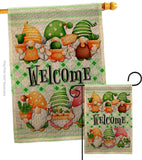 Cactus Gnome - Bugs & Frogs Garden Friends Vertical Impressions Decorative Flags HG104153 Made In USA